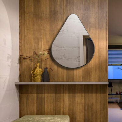 M&M Britta peili 80x100 cm hopea